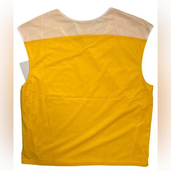 Nike Men Size Small Reversible Practice Jersey Yellow and/or White New - Picture 3 of 6